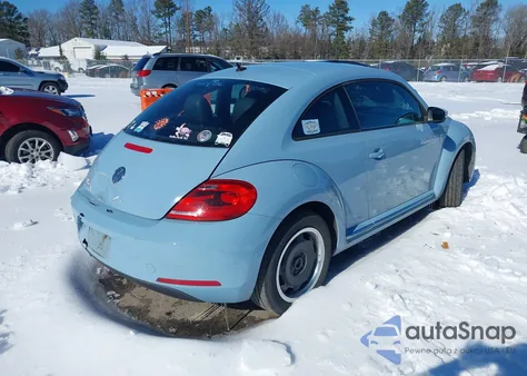 2012 Volkswagen Beetle 2.5L z USA, uszkodzony, nr VIN 3VWJP7AT2CM607517